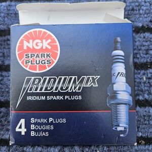 Used NGK Iridium IX Spark Plugs - Blue/Black Box (4 Pack)
